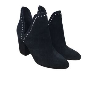 Steve Madden Rockstar Studded Festival Boho Chunky Heel Casual Western Bootie 8M